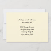 4 Seizoenen van Alphonse Mucha,  Art Nouveau Kaart (Achterkant)