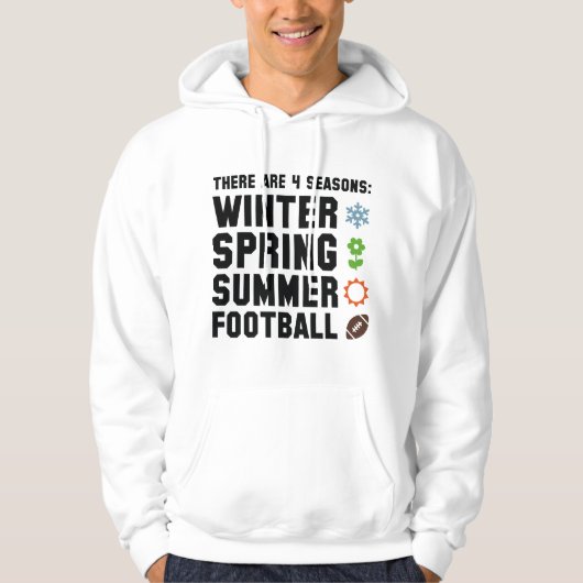 4 Seizoenen Voetbal Hoodie (Voorkant)