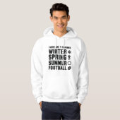 4 Seizoenen Voetbal Hoodie (Voorkant volledig)