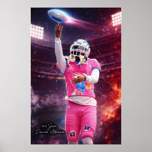 #4 Sosa Davien Atkinson Poster (Voorkant)