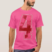 4 Speciaal nummer T-shirt (Voorkant)