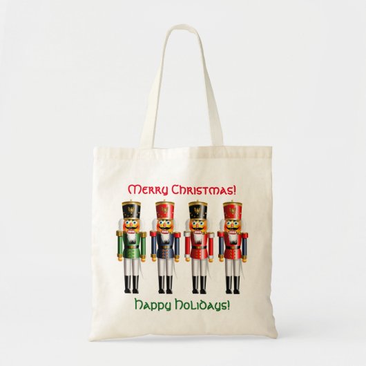 4 Speelgoed voor kerstNutkraker Tote Bag (Voorkant)