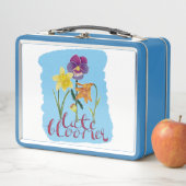 4 Spring and Summer Flowers with Fancy Text (In situ)