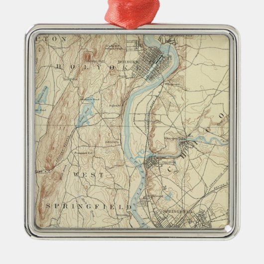 4 Springvelblad Metalen Ornament (Voorkant)