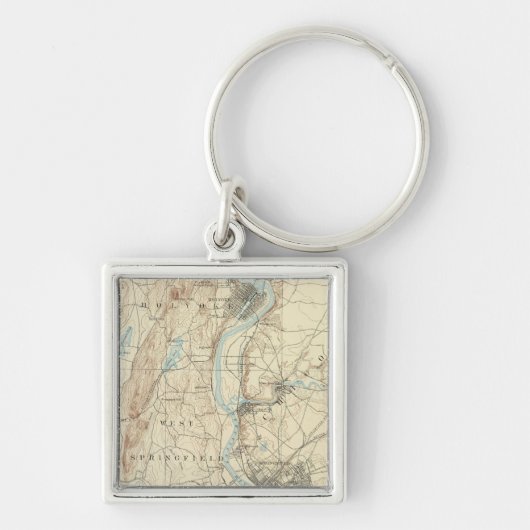 4 Springvelblad Sleutelhanger (Voorkant)