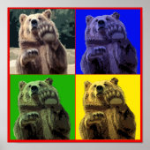 4 SQAURE BEER POSTER (Voorkant)