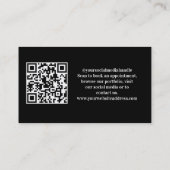 4 Square Foto Instagram Professioneel Fotograaf Visitekaartje (Achterkant)