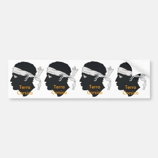 4 stickers carosserie automobile corsica (Voorkant)