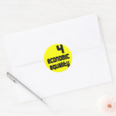 4 Stickers voor economische gelijkheid (Envelop)