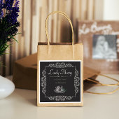 4 stks  aangepaste zwarte thee sticker