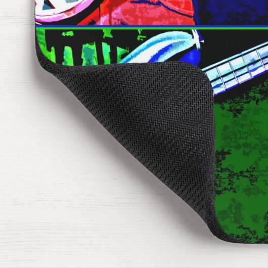 4 String Bass Muismat (Hoek)