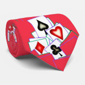 4 stropdas van de Spelers van de Kaart van Uitgang (Opgerold)