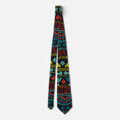 #4 stropdas voor tribale afdrukken (Achterkant)