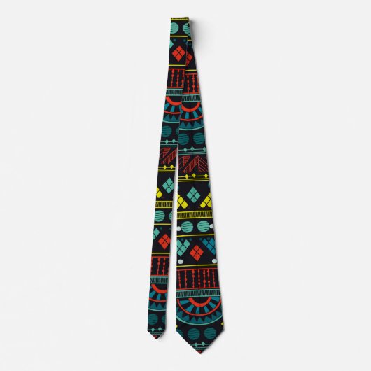 #4 stropdas voor tribale afdrukken (Achterkant)