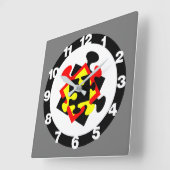 4 Stuurstukken Vierkante Klok (Hoek)