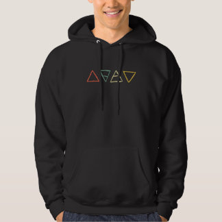 4 symbolen van klassieke elementen hoodie