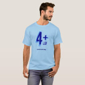 4+ T-SHIRT (Voorkant volledig)