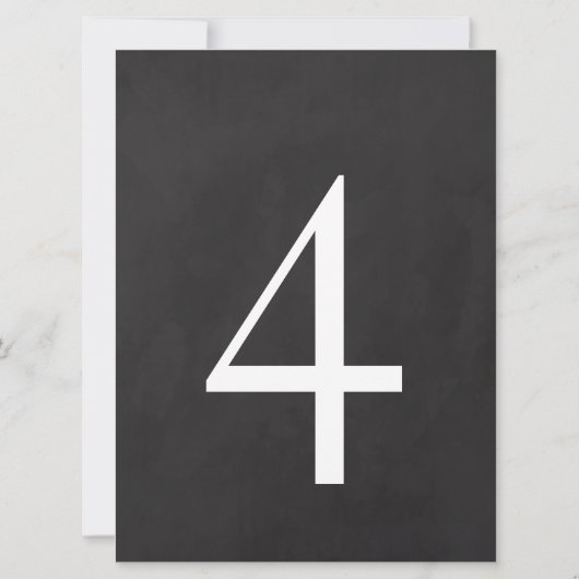 4 Tafelnummer 6.5 x 8.75 (Achterkant)