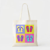 4 Teenslippers Tote Bag (Voorkant)