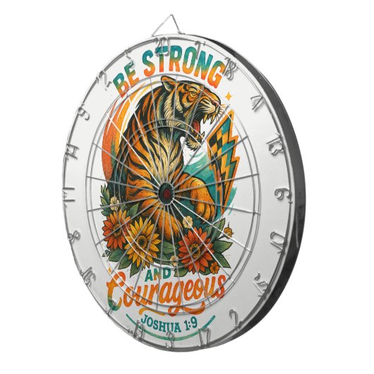 #4 Tijger tijd!  Dartbord (Voorkant Rechts)