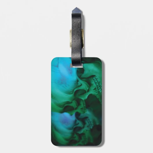 4 Toxische Bagagelabel (Achterkant verticaal)