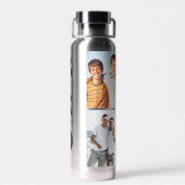 4 unieke foto-inkuiling voor broers waterfles (Achterkant)