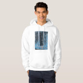 4 uur bos bij daglicht hoodie (Voorkant volledig)