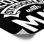 4 van de 3 mensen die met Wiskunde docent strijden Poster (Hoek)