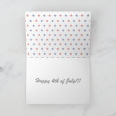 4 van Juli Card#4 Kaart (Binnen)