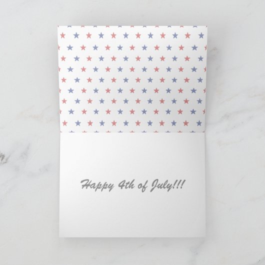 4 van Juli Card#4 Kaart (Binnen)