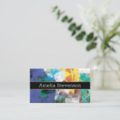 4. Veelhoekige gepersonaliseerde geometrische vorm Visitekaartje (Staand voorkant)