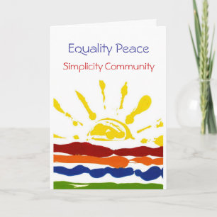 4 verklaringenWenskaart Kaart