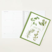 4 VERS HERBS 8.5x11 Planner / Groen (Display)
