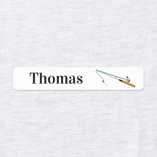 4 verschillende namen Gevist staaf paal ijzer op l Labels (Design 2)