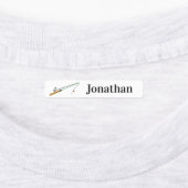 4 verschillende namen Gevist staaf paal ijzer op l Labels (Aangebracht)