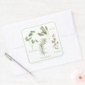 4 VERSE HERBS Stickers op grote schaal (Envelop)