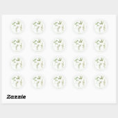 4 VERSE HERBS Stickers voor kleine ronde (Vel)