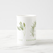 4 VERSE KRUIDEN Bone China Mok (Voorkant)