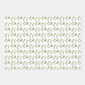 4 VERSE KRUIDEN Vlak Blad Verpakkend Document Inpakpapier Vel (Voorkant 2)