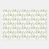 4 VERSE KRUIDEN Vlak Blad Verpakkend Document Inpakpapier Vel (Voorkant)