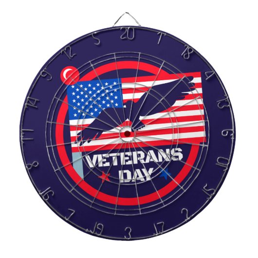#4 Veteranen Dartbord (Voorkant)