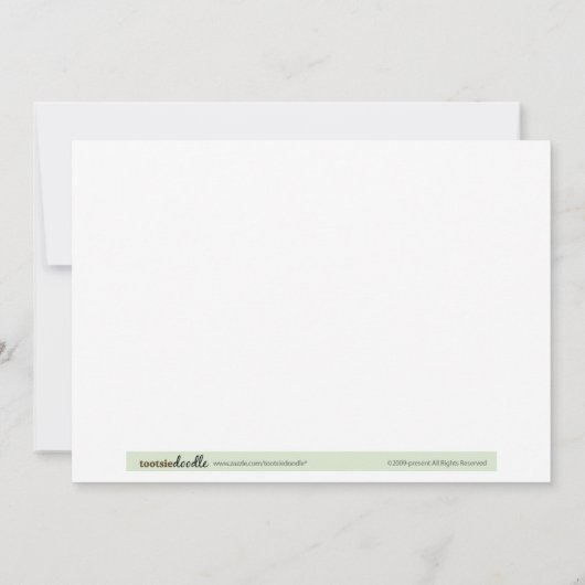 4 VIER JAAR GELEDEN PHOTO BIRTHDAY CUPCAKE INVITY KAART (Achterkant)