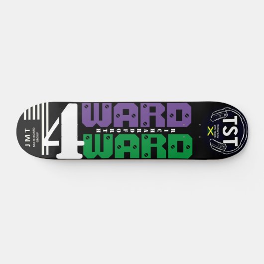 4 WARD KC/CBAR 7 3/4"Skateboarddek Persoonlijk Skateboard (Horizontaal)