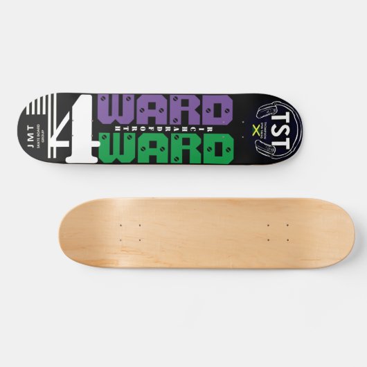 4 WARD KC/CBAR 7 3/4"Skateboarddek Persoonlijk Skateboard (Horizontaal)