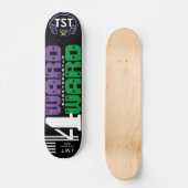 4 WARD KC/CBAR 7 3/4"Skateboarddek Persoonlijk Skateboard (Voorkant)