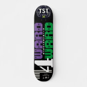 4 WARD KC/CBAR 7 3/4"Skateboarddek Persoonlijk Skateboard (Voorkant)