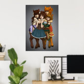 4-way Hug Poster (Thuiskantoor)