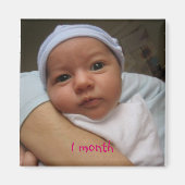 4 weken, 1 maand magneet (Voorkant)