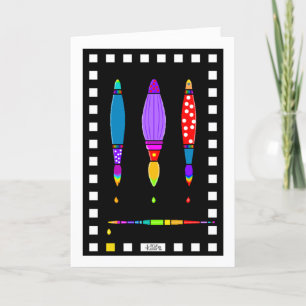 4 wenskaart penselen kaart