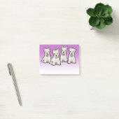4 Westy pups brede paarse vervagen Post-it notitie Post-it® Notes (Kantoor)